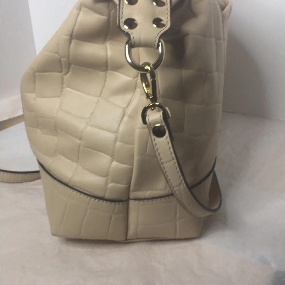 Albert Bellucci Genuine Croc embossed leather